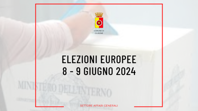 Elezioni europee 8-9 giugno 2024: domanda di voto elettori italiani temporaneamente all'estero