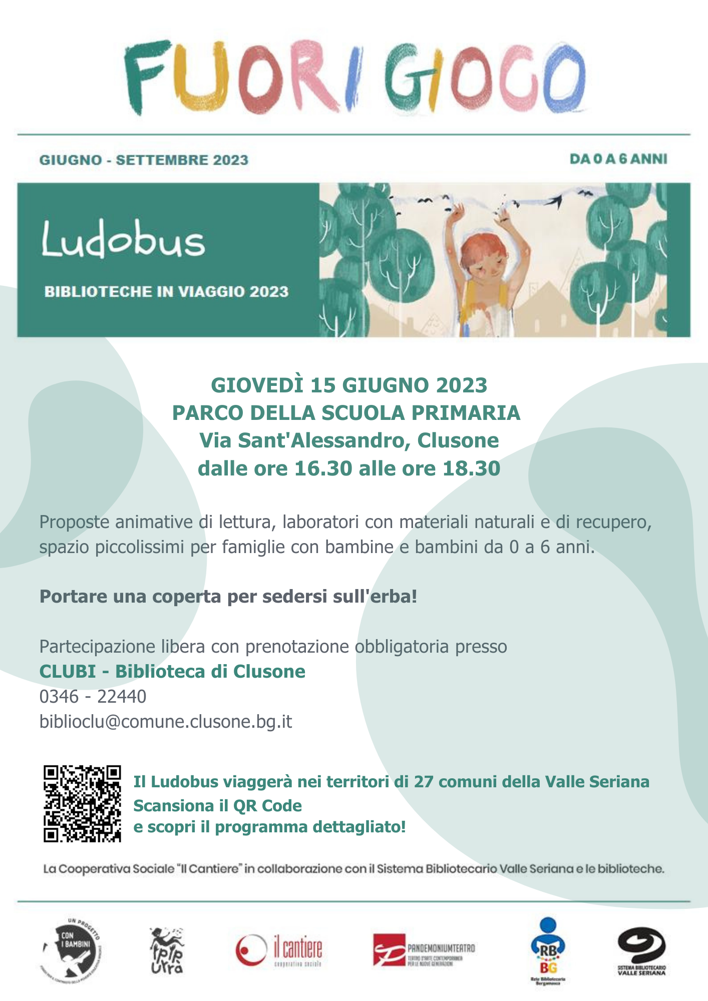 Ludobus - Biblioteche in viaggio 2023