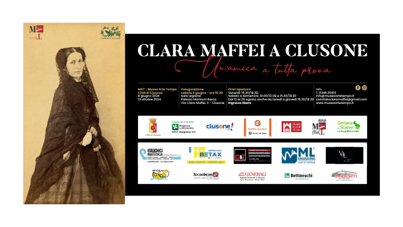 Mostra ''Clara Maffei a Clusone. Un'amica a tutta prova''