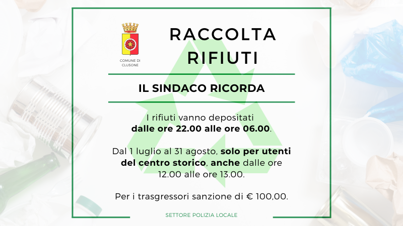 Raccolta rifiuti