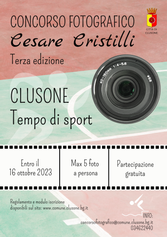 Concorso fotografico Cesare Cristilli - Tempo di sport