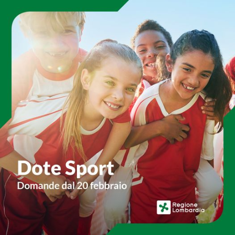 Bando Dote Sport anno sportivo 2022/2023