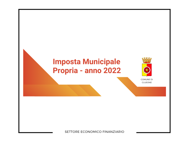 Imposta municipale propria (IMU) - anno 2022