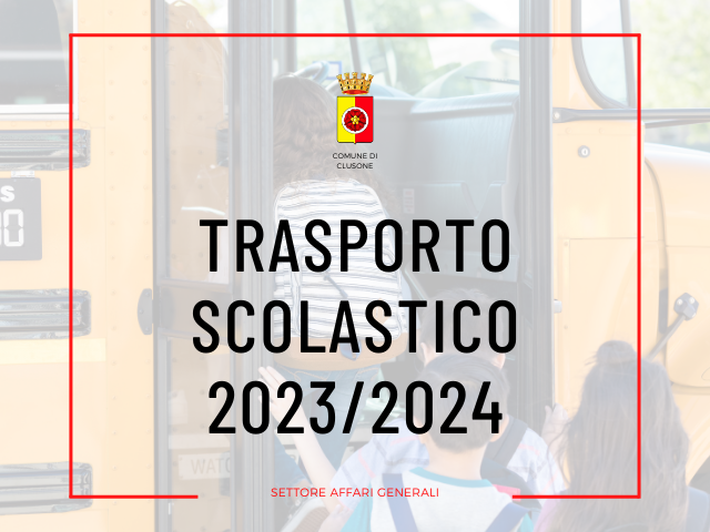 Ritiro abbonamenti - Trasporto scolastico 2023/2024 